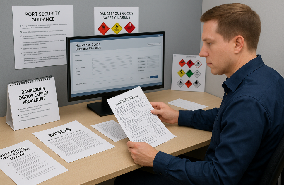 危險品出口需要哪些手續?一文看懂申報材料與操作細節.png 危險品出口需要哪些手續?一文看懂申報材料與操作細節.png